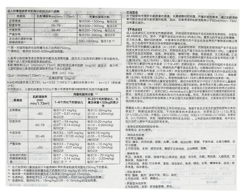 佐依坦 左乙拉西坦片 0.5g*30片