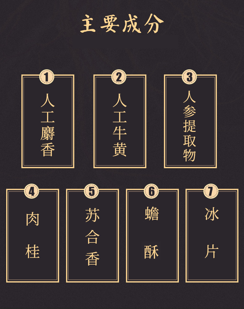 上药牌 麝香保心丸 22.5mg*60丸