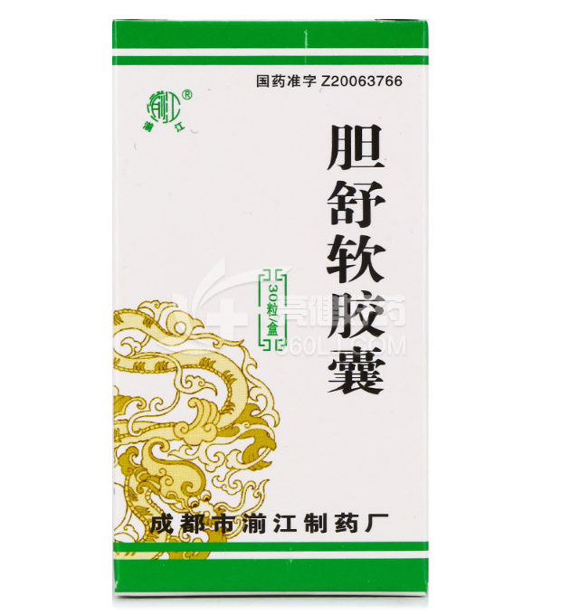 湔江胆舒软胶囊0.1g*30粒价格及说明书-功效与作用-亮健好药网