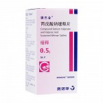 德巴金 丙戊酸钠缓释片(I) 500mg*30片
