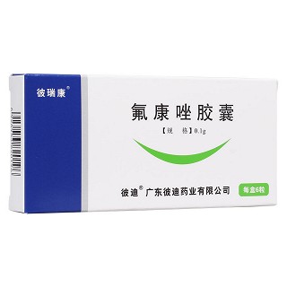 彼瑞康 氟康唑胶囊 0.1g*6粒