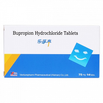 乐孚亭 盐酸安非他酮片 75mg*14粒