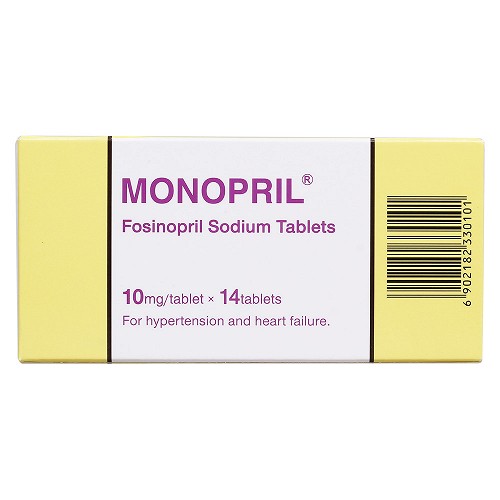 蒙诺 福辛普利钠片 10mg*14片