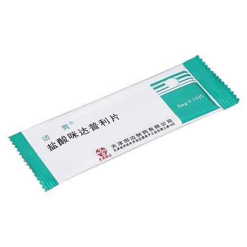达爽盐酸咪达普利片5mg10片