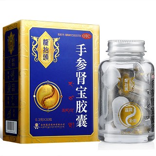 龙抬头 手参肾宝胶囊 0.3克*30粒