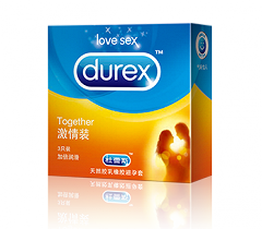 杜蕾斯天然乳胶避孕套激情装