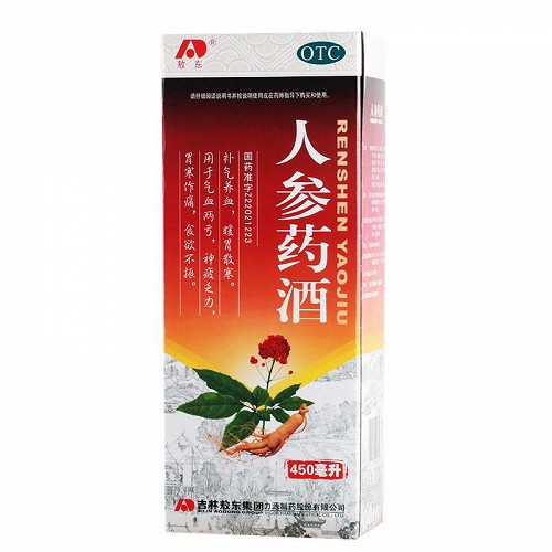 敖东 人参药酒   450ml