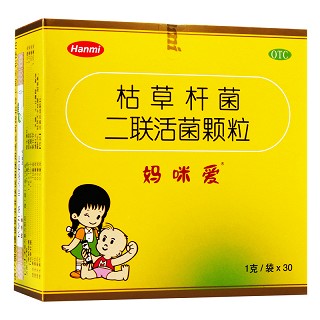 妈咪爱 枯草杆菌二联活菌颗粒 1g*30袋