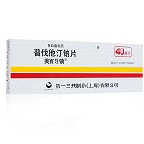 美百乐镇  普伐他汀钠片  40mg*7片