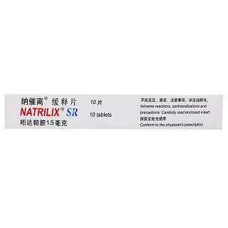 纳催离  吲达帕胺缓释片 1.5mg*10片