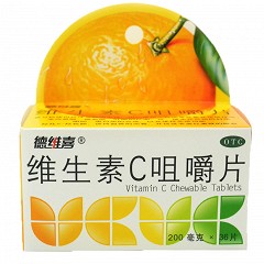 德维喜   维生素C咀嚼片 200mg*36片