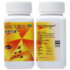 金施尔康 多维元素片 100粒