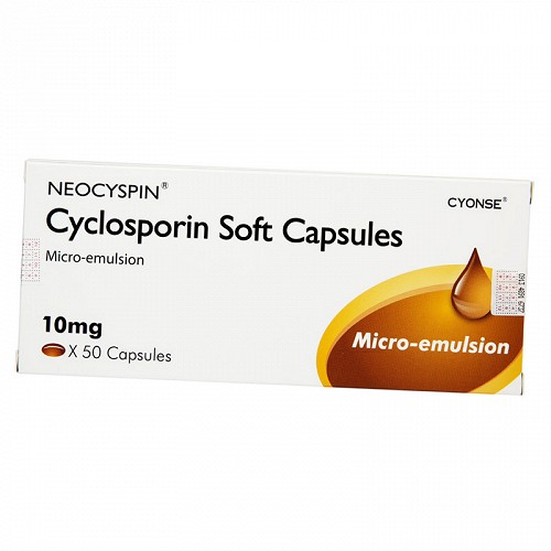 新赛斯平 环孢素软胶囊 10mg*50粒