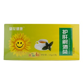 葵花健康 护肝解酒茶（麦芽代用茶）2.5g*12袋/盒
