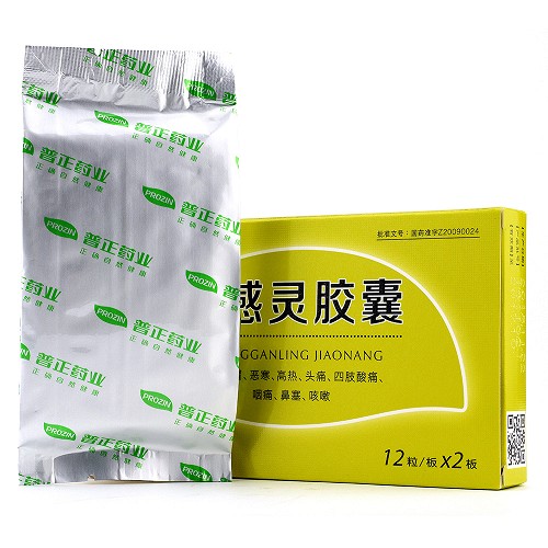 普正重感灵胶囊025g12粒2板