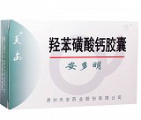安多明 羟苯磺酸钙胶囊 0.25g*48粒