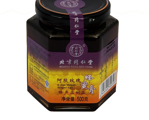 北京同仁堂 阿胶玫瑰蜂蜜膏 500g