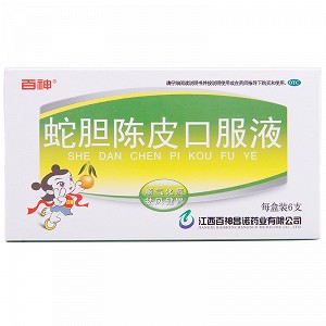 百神 蛇胆陈皮口服液 10ml*6支
