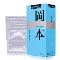 冈本 天然胶乳橡胶避孕套（超润滑） 10只