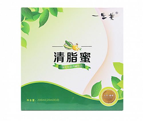 一生美 清脂蜜强化左旋肉碱饮品 20ml*10瓶