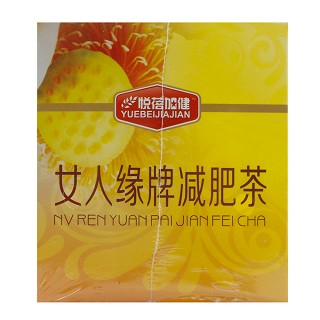 悦蓓加健 女人缘牌减肥茶    60g(3.0g*20袋）