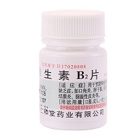 鲁明 维生素B2片 5mg*100片