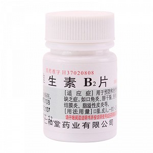 鲁明 维生素B2片 5mg*100片