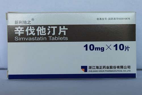 新利他之 辛伐他汀片 10mg*10片