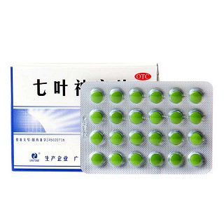 万通 七叶神安片 50mg*24片/盒 薄膜衣