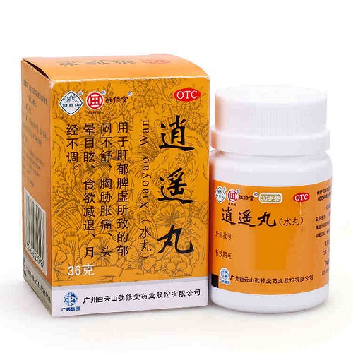 敬修堂逍遥丸36g水丸价格及说明书-功效与作用-亮健好药网