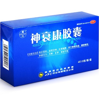 秦丹 神衰康胶囊 0.36g*40粒