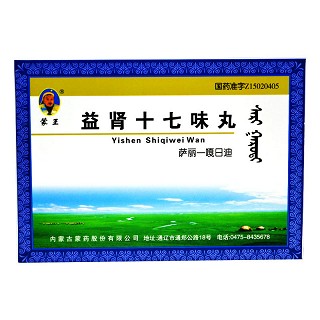 蒙王 益肾十七味丸0.2g*30粒*2板/盒