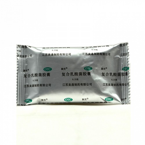 聚克 复合乳酸菌胶囊 0.33g*10粒