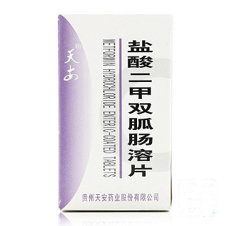 天安 盐酸二甲双胍肠溶片