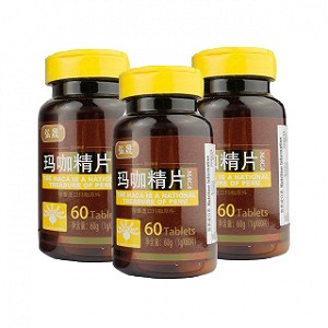 弘晟 玛咖精片  60g（1.0g/片*60片）*3瓶