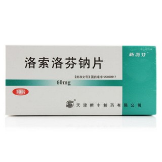 新洛芬 洛索洛芬鈉片 60mg*10片