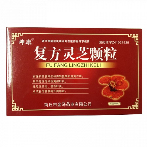 坤康复方灵芝颗粒10g6袋
