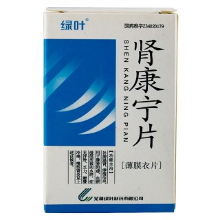 绿叶肾康宁片0 31g*120片价格及说明书