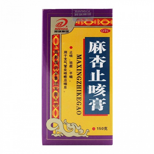 邦琪 麻杏止咳膏 150g