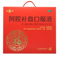 福胶 阿胶补血口服液（礼盒装） 20ml*10支*4小盒 