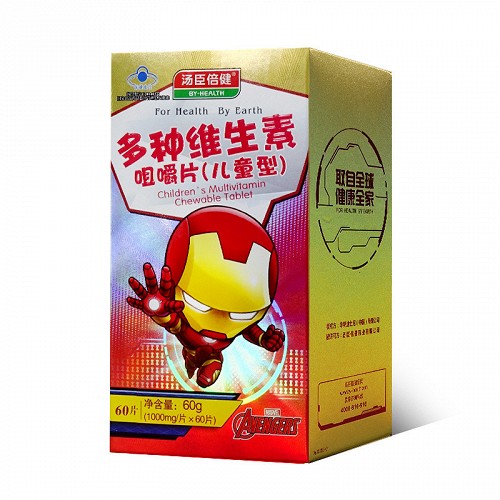 汤臣倍健 多种维生素咀嚼片(儿童型) 1g*60片