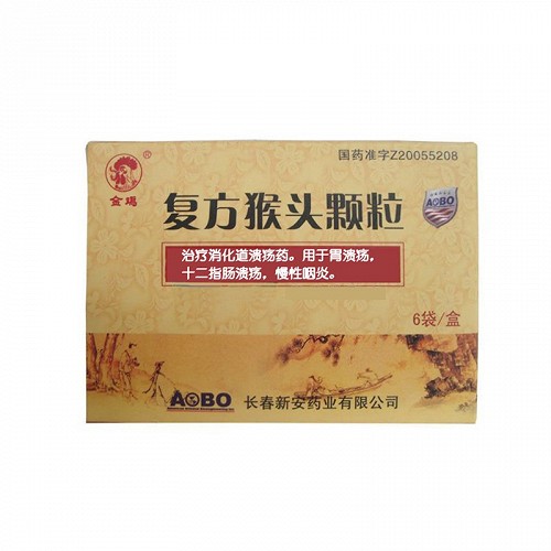 金鸡复方猴头颗粒5g6袋