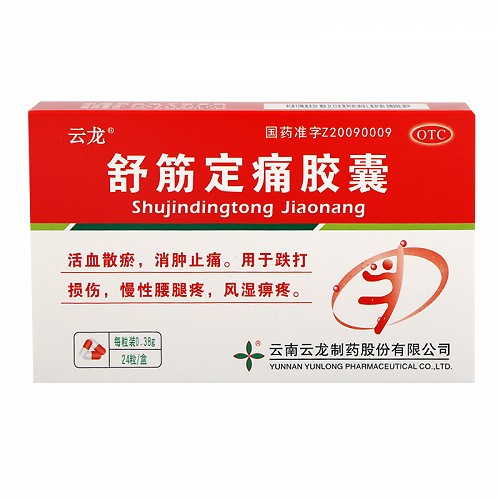 云龙 舒筋定痛胶囊 0.38g*24粒