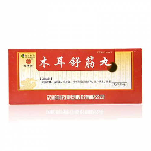 普济堂 木耳舒筋丸 9g*10丸