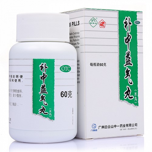 中一 补中益气丸（水丸）60g