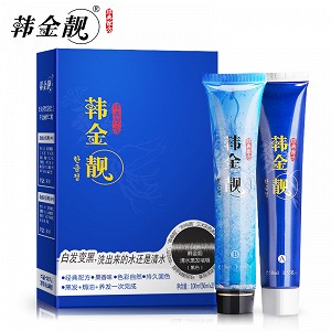 韩金靓 清水黑发啫喱(黑色) 100ml(50ml*2)