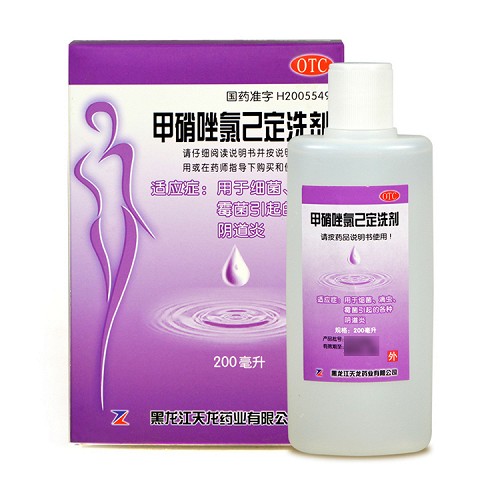 天龙 甲硝唑氯己定洗剂 200ml