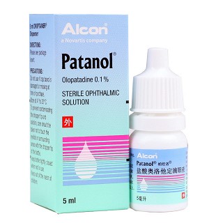 帕坦洛 盐酸奥洛他定滴眼液 5ml:5mg