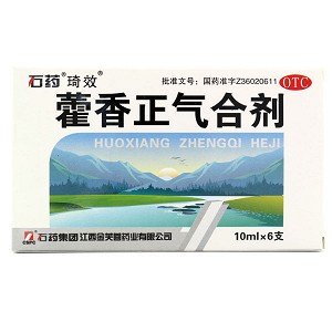 石药琦效 藿香正气合剂 10ml*6支