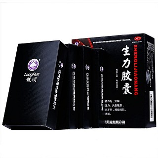 龙润 生力胶囊 0.35g*12粒*8板